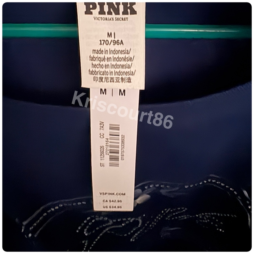 VSPINK Bling Navy Blue Limited Edition Tee NEW WITH TAGS - Picture 6 of 17